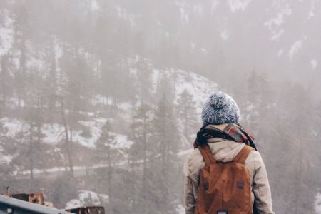 Photo Winter hiking outfit