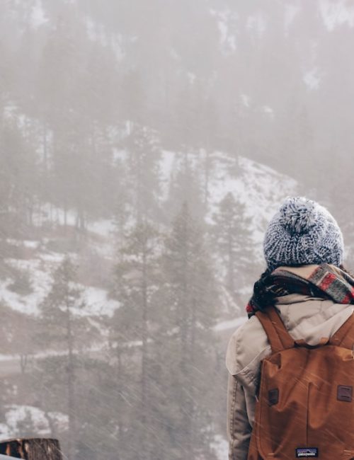 Photo Winter hiking outfit