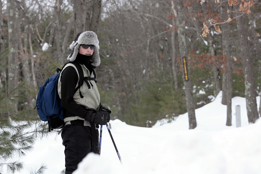 Photo Winter hiking outfit
