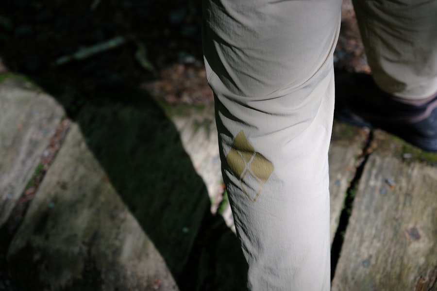 Photo white mens trousers