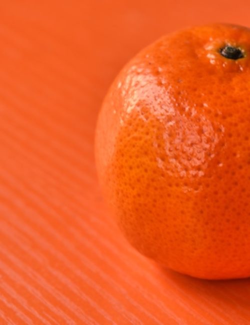Photo pomarańczowego