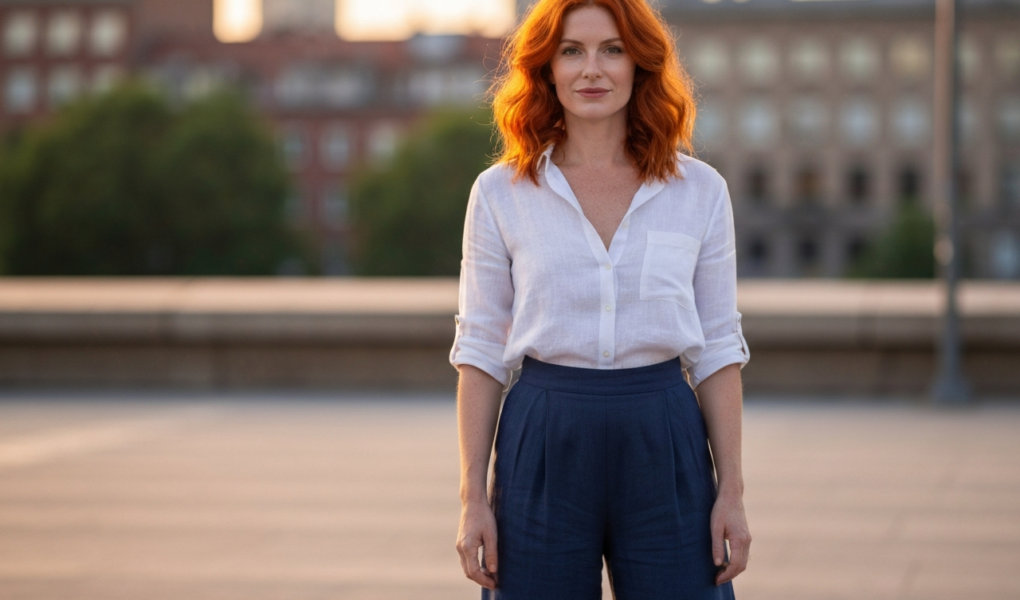 Co pasuje do szarych spodni damskich? Sprawdź te 4 kolory