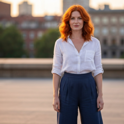 Co pasuje do szarych spodni damskich? Sprawdź te 4 kolory