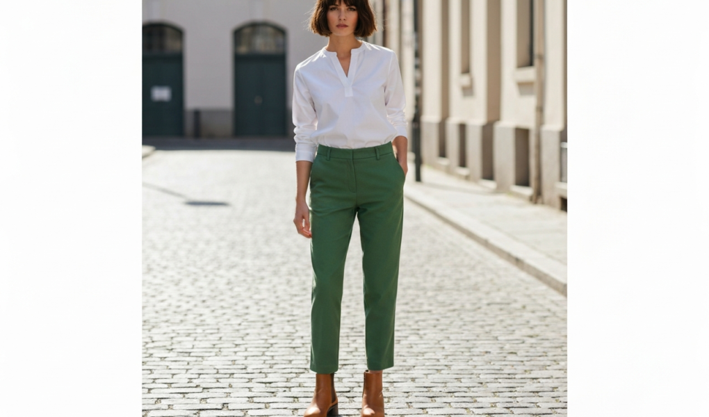 Co pasuje do zielonych spodni? Ranking top 5 efektownych stylizacji