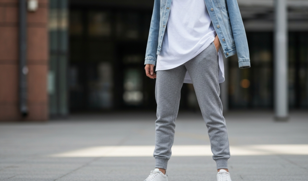 Co pasuje do szarych dresów? Smart casual w 3 wersjach na codzień