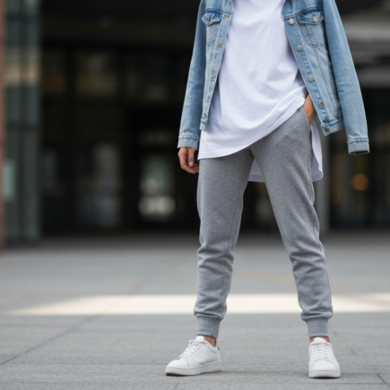 Co pasuje do szarych dresów? Smart casual w 3 wersjach na codzień