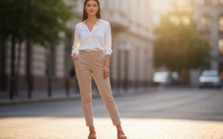 Co pasuje do beżowych spodni damskich? Ranking top 5 dodatków