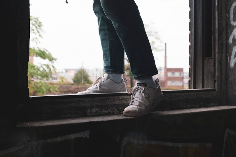 Photo gray mens pants