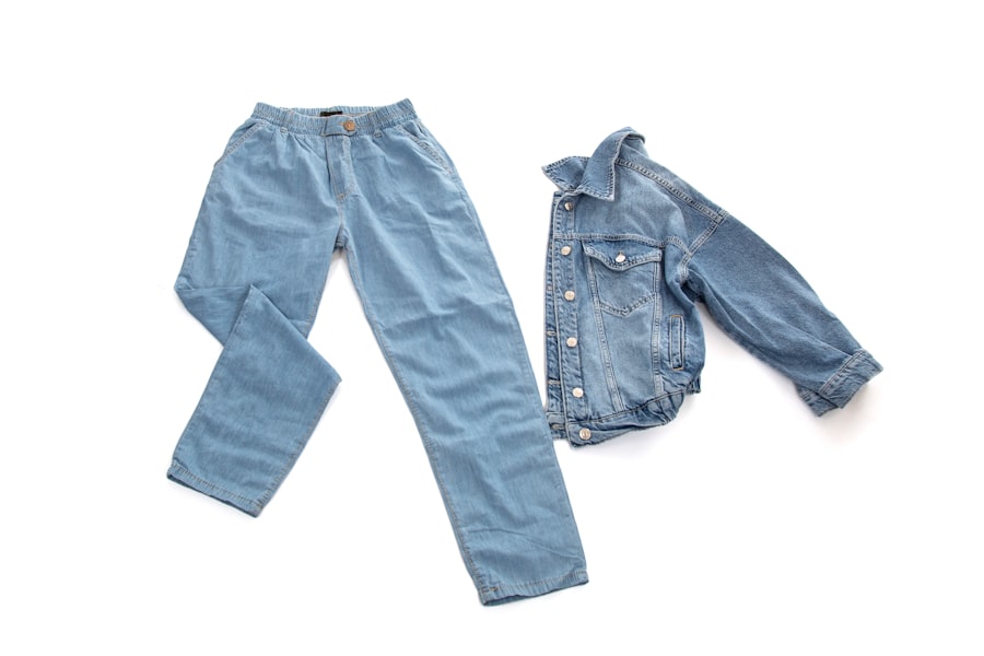 mens blue pants outfit
