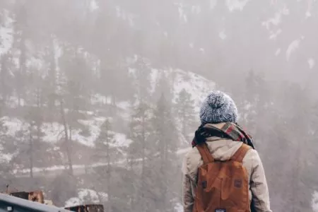 Photo Winter hiking outfit